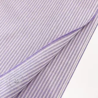 Dekostoff DOBBY Colored stripe lavender