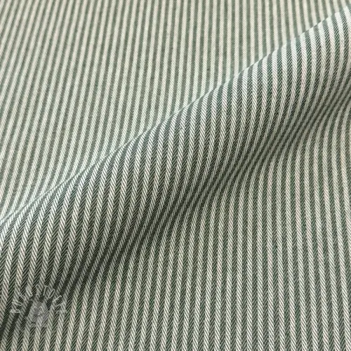 Dekostoff DOBBY Colored stripe bottle green
