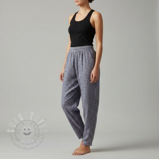 Baumwollstoff YARN DYED Check Anabel teal