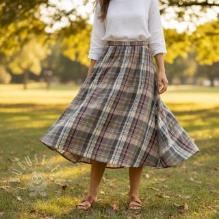 Baumwollstoff YARN DYED Check Nina multi