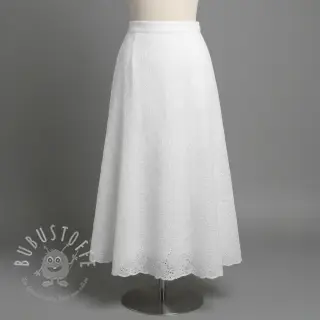 Baumwollstoff EMBROIDERY 2 side Camelia