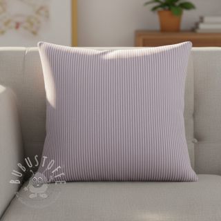 Dekostoff DOBBY Colored stripe lavender