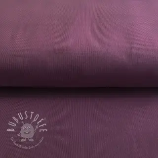 Feincord aubergine