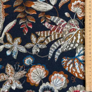Dekostoff jacquard Neroli allover nuit
