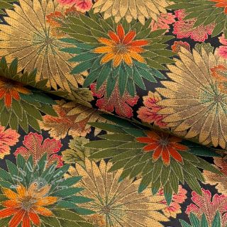 Dekostoff jacquard Matcha allover kaki