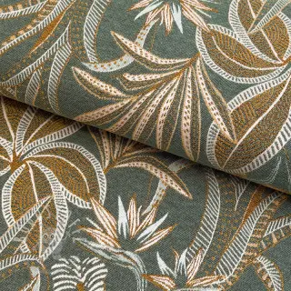 Dekostoff jacquard Moranto allover kaki