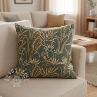 Dekostoff jacquard Moranto allover kaki