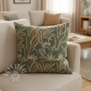 Dekostoff jacquard Moranto allover kaki