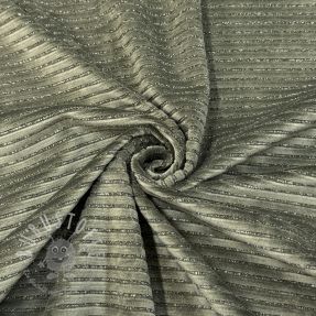 Samt VELVET LUREX Stripe camo green