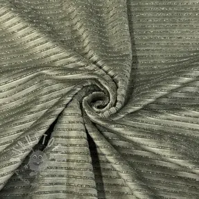Samt VELVET LUREX Stripe camo green