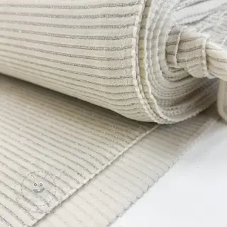Samt VELVET LUREX Stripe off white