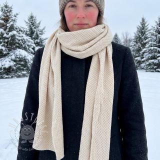 STRICKSTOFF Angora honey off white