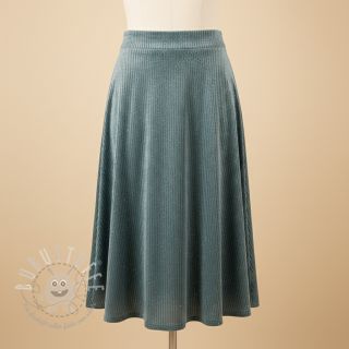 Samt VELVET LUREX Stripe ocean green