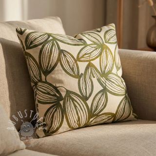 Dekostoff jacquard Folia romarin