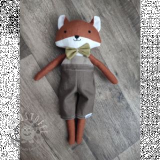 Leinenstoff gewaschen rust