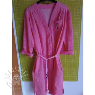 Double gauze/musselin pink