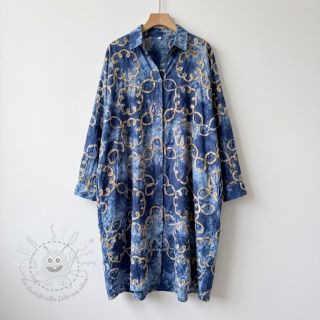 Baumwollstoff TIE DYE EMBROIDERY Elise tape design D