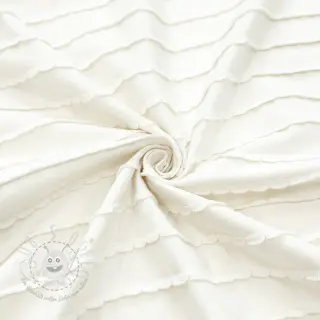 Jersey RUFFLES white