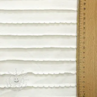 Jersey RUFFLES white