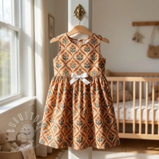 Baumwollstoff HANDCRAFTED BLOCK-PRINTED COTTON