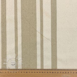 Dekostoff Bernadette stripe ficelle