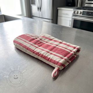 Dekostoff Bernadette stripe rouge