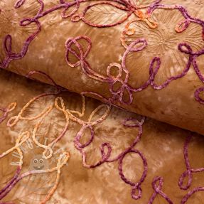 Baumwollstoff TIE DYE Chenille ela design A