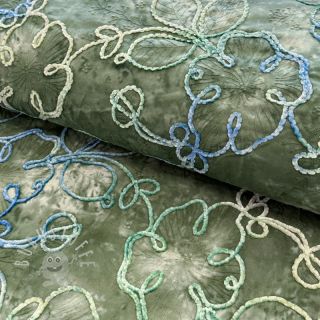 Baumwollstoff TIE DYE Chenille ela design B