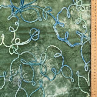 Baumwollstoff TIE DYE Chenille ela design B