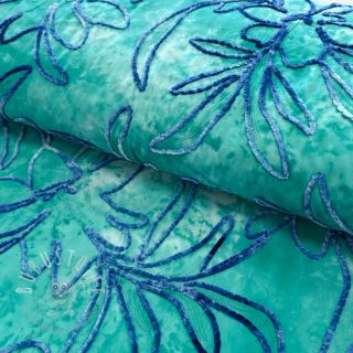 Baumwollstoff TIE DYE Chenille manon design A