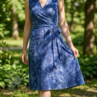 Baumwollstoff TIE DYE Chenille manon design B