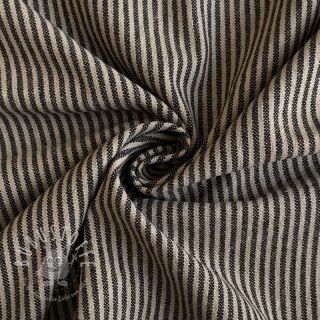 Dekostoff Simone lin noir