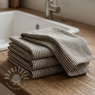 Dekostoff Simone lin noir