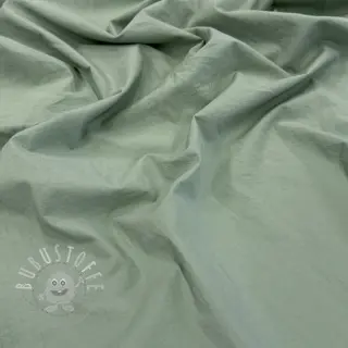 Baumwollstoff WASHED old green