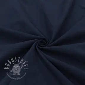 Baumwollstoff WASHED navy