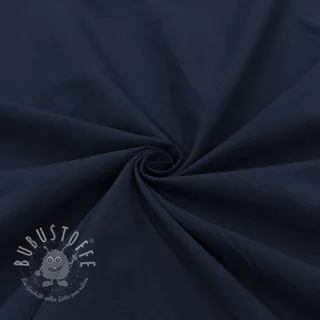 Baumwollstoff WASHED navy