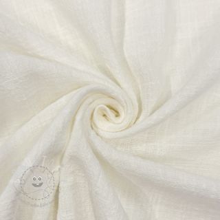 Baumwollstoff SLUB WASHED off white