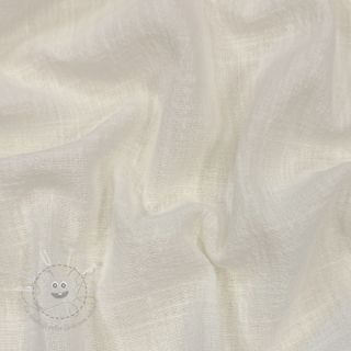 Baumwollstoff SLUB WASHED off white