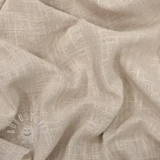 Baumwollstoff SLUB WASHED beige
