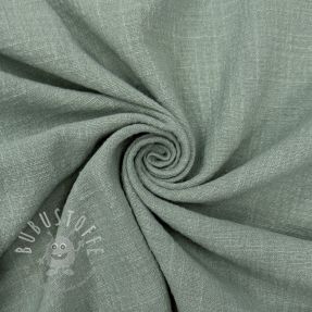 Baumwollstoff SLUB WASHED old green