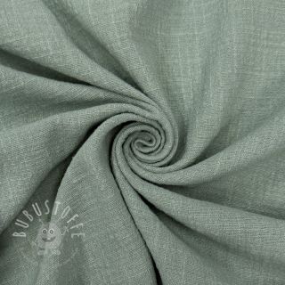 Baumwollstoff SLUB WASHED old green