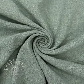 Baumwollstoff SLUB WASHED old green