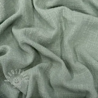 Baumwollstoff SLUB WASHED old green