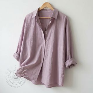 Baumwollstoff WASHED grape