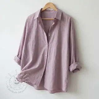 Baumwollstoff WASHED grape