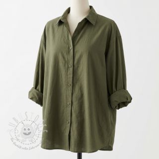 Baumwollstoff WASHED pickle