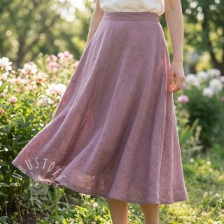 Baumwollstoff SLUB WASHED lavender