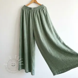 Baumwollstoff SLUB WASHED old green