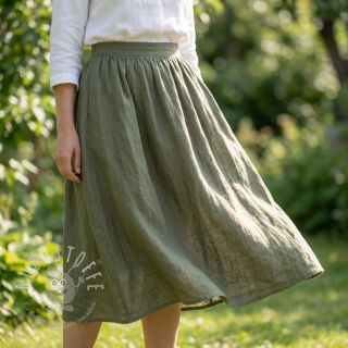 Baumwollstoff SLUB WASHED pickle