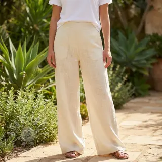 Baumwollstoff SLUB WASHED SIMPLY NATURAL